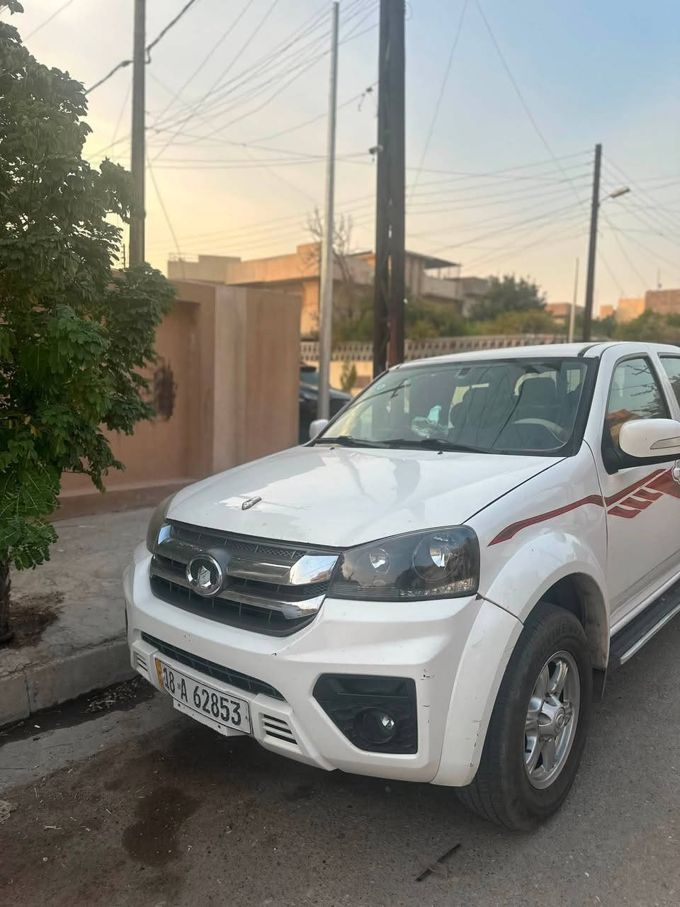 للبيع
كريت ويل 23 رقم بابل بيها قطعتين صبغ بونيد وجاملغ كير ومحرك مامفتوح تحتوي على منظومة غاز 
مكان السيارة الموصل 
للاستفسار اتصل على الرقم 

‭***********‬
