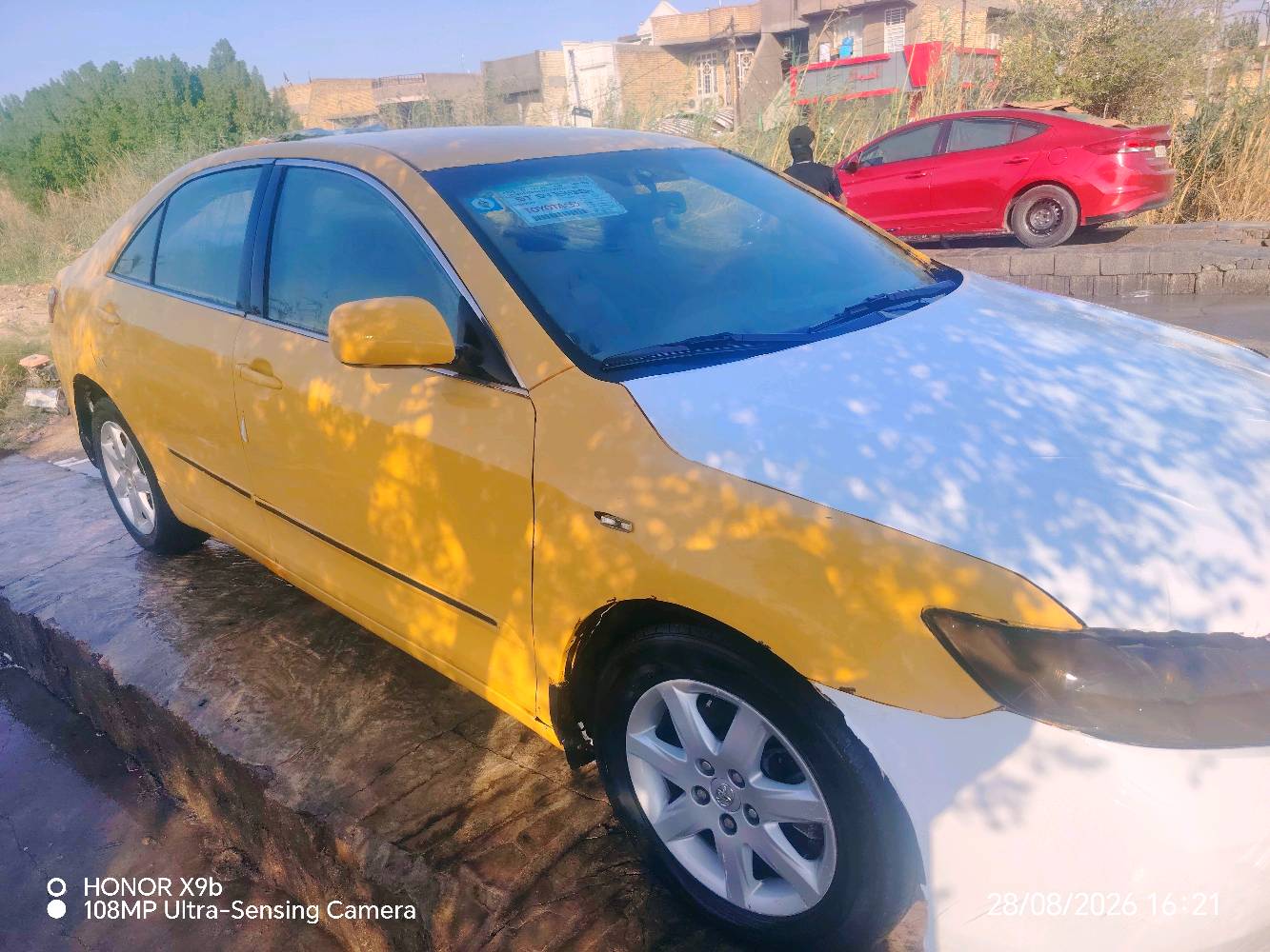 تم تنزيل السعر مستعجل ع البيع
كامري 2008 خليجي رقم احمر بصرة مكانها بالكوت سيارة جاهزة ب٤٥ مصفرة هيئة وبحث كير مكينة مكفول الكشر شوف العين شاري تعال شوف هاي تفاصيل كاملة
***********