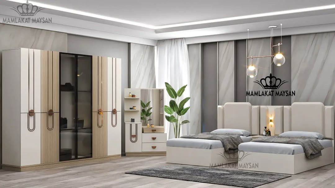 ‎✨مجموعة  غرف شبابية بتصاميم تواكب ذوقك العصري ✨🛏️
‎لأن التفاصيل تصنع الفرق، صممنا لك غرف تجمع بين
‎ الراحة، الأناقة، والعملية بأسلوب راقٍ يليق بشباب اليوم.🎨 
‎تنسيقات ألوان هادئة🪞 تصاميم عصرية وعملية🛋️ كة
‎جودة عالية في كل قطعة🌿 لمسة ديكور متكاملة توحي بالدفء والرقي 

‎معرض الأنوار – لأن راحتك تبدأ من منزلك
‎ رقم الهاتف *********** 
*********** 
‎الديوانية شارع العلاوي مقابل بناية حسين جرد معرض الأنوار ابو مصطفى نتشرف بزيارتكم

نص مكتوب في الصور:
- MAMLAKAT MAYSAN