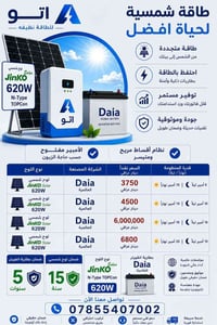 شركة اتو • طاقة شمسية • تفاصيل بالصورة