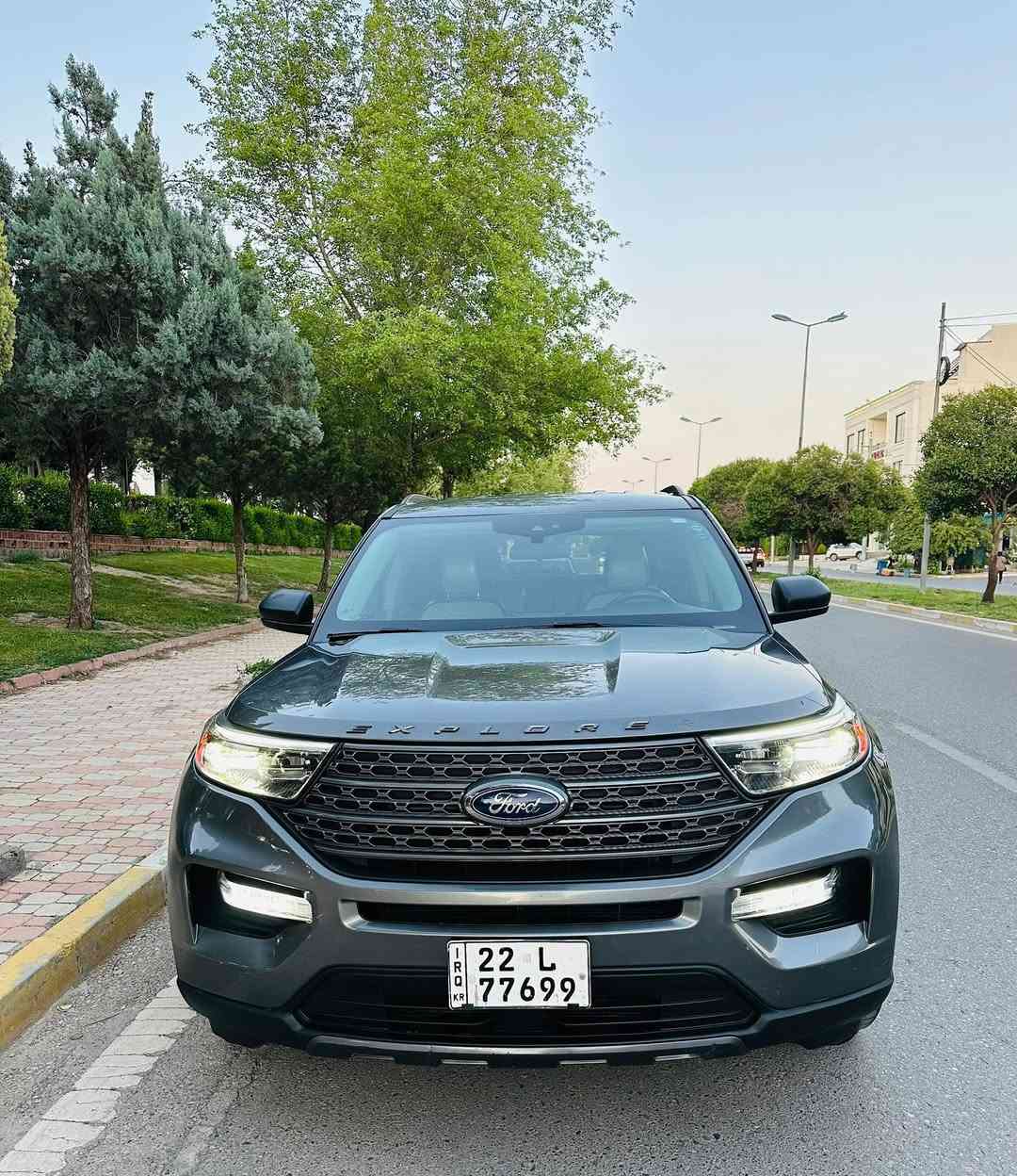 ‏‎‏‎فورد اكسبلورر       —  Ford Explorer

‏‎‏‎وراد أمريكي.     —  بدون ايرباك 

‏‎‏‎الموديل           — 2021

‏‎‏‎السعر            —  210$ مجال للطيبين

فئة.                 — XLT 

حجم المكينه   — V4/2300T

‏‎‏‎اللون               — نفطى -رصاصى

‏‎‏‎المسافه المقطوعه — 75 ميل

‏‎‏‎حاله السياره. — صبغ الجاملغ الخلفي فقد 

رقم شانصى
1FMSK7DH1MGA94796 

‏‎‏‎المواصفات 
‏‎‏‎- بصمة تشغيل 
‏‎‏‎- بصمة أبواب 
‏‎‏‎-كشنات جلد لون رساصى
‏‎‏‎-كشنات هيتر
-ستيرن هيتر
-تشغيل عن بعد 
‏‎‏‎-ترحيب عند الاقتراب 
‏‎‏‎-كشنات VIP
‏‎‏‎- رادار جانبي 
‏‎‏‎-رادار امامي 
‏‎- رادار خلفي 
‏‎‏‎- شاشه كبيره تدعم نظام الأبل كار باي ونظام الاندرويد 
‏‎-تدفئة ستيرن 
‏‎-گير ماوس 
‏‎-اوتو هولد 
‏‎-اوتو ستوب 
‏‎-هندبريك بصمه 
‏‎-٧وضعيات قياده 
‏‎‏‎- ستيرن بحركه كهربائيه 
‏‎‏‎- تبريد مركزي 
‏‎‏‎- بگ لايت LED 
‏‎-صندوق كهربائي 
‏‎-كشنات VIP ( منفصل )
‏‎‏‎- كود باب 
‏‎‏‎-كرسي السايق والراكب بحركه كهربائيه
‏‎‏‎-تحكم ستيرن جهتين 
‏‎‏‎-تحديد سرعه 
‏‎‏‎-مانع انزلاق 
‏‎‏‎-ليد نهاري
‏‎‏‎-كامره خلفيه دواره 
‏‎‏‎باقي المواصفات المعروفه 

‏‎‏‎رقم السياره    — أربيل  

‏‎‏‎موقع  السياره — اربيل

‏‎‏‎للأستفسار.     — 
لاتصال او واتس على الرقم 
رقم فايبر + واتسابا
 *********** اسيا ***********كورك
