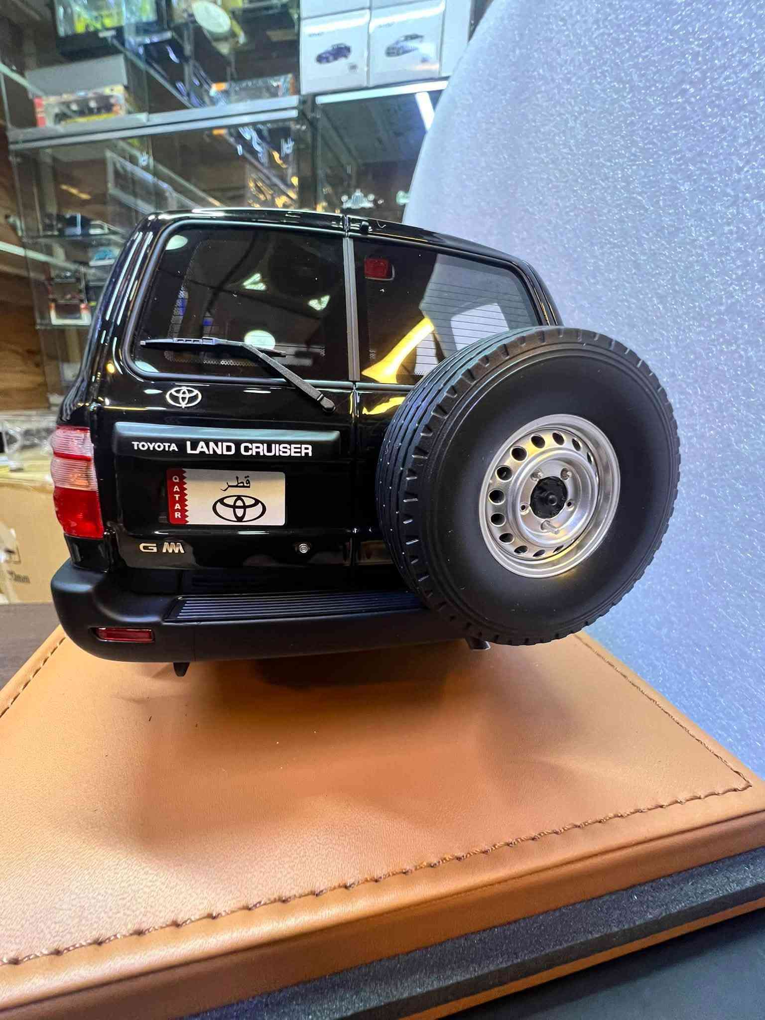 نموذج جديد وأصدار خص نص
أنتاج محدود وصنع خاص
تيوتا لاندكروزر.   Toyota Land Cruiser 1998
القطع معدوده ومرقما ترقيم 
نموذج بمقياس 1/18 لون أسود
للحجز التواصل على العنوان والارقام التاليه

بغداد/ الصالحيه مقابل الخطوط الجويه العراقيه /مجاور مطعم اليث/محل عالم النماذج المصغره/***********
