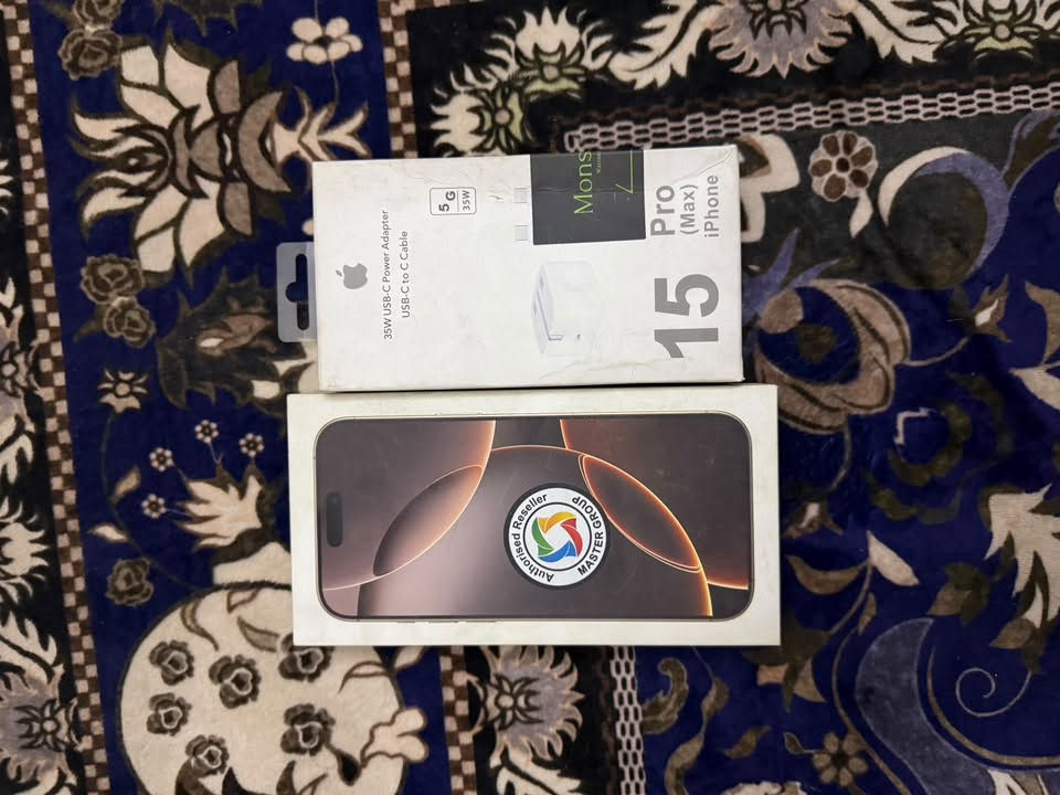 ايفون ١٦ برو ماكس • ٢٥٦ جيجا • بطارية ٨٩٪