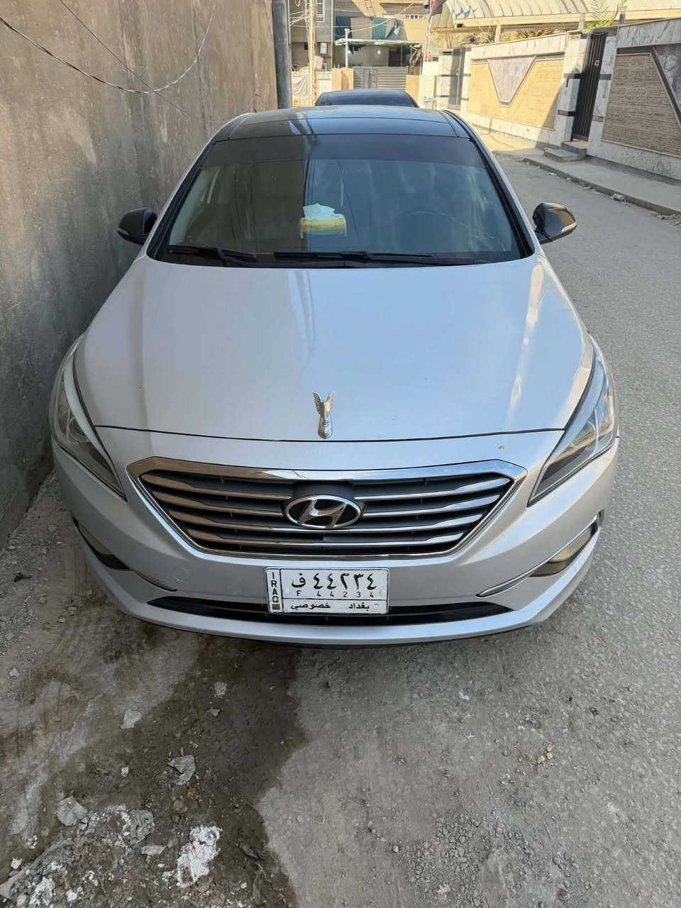 بابل
السلام عليكم 
سوناتا رصاصي موديل ١٥ مصبوغه حزام جارده ضربتها فقط جاملغ عكس السايق مصلح نفسه 
خليجي رقم بغداد بأسمي سنويه ٢٧ غرامه ٣٠٠ الف وبيه بارد بل مقدمه مال بنيد شبر السعر108وبيها مجال ***********
