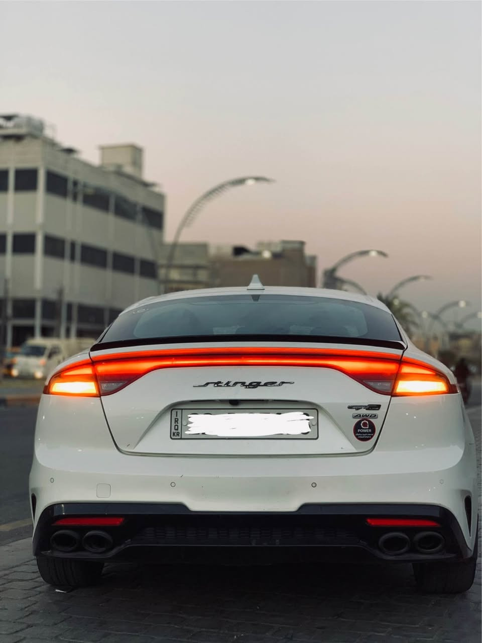 ‎🚀 كيا ستنغر 2022 GT-Line 2.5T
‎💰 السعر:14,500$
‎🔹 المواصفات:
* فول أوبشن عدا الفتحة
* رادارات 360°
* حساسات 
* كاميرا خلفية
* قيادة شبه ذاتية
* تنبيه الخروج عن المسار
* كراسي كهربائية + تدفئة
* تدفئة ستيرن
* مواصفات GT-Line كاملة تقريباً
‎🔧 الإضافات والأداء:
* عطاس توربو
* برمجة  محرك
* المحرك(T2.5)مطلع 330 حصان تقريباً
🇺🇸 وارد أمريكي
* صبغ 4 قطع
* بنيد جاملغ باب جاملغ خلفي جه السكن حادثه
* الإيربكات مكفولة شركه 
* الدواخل مكفولة
* السيارة مكفولة من ناحية الشاصي والإيربكات والدواخل
‎📍 الممشى: 103,000 كم
‎*********** بغداد بغداد, العراق
