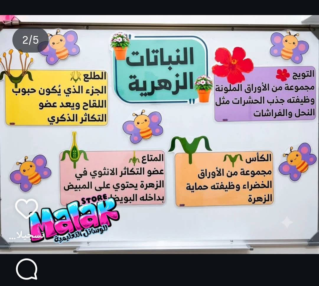 وسائل تعليمية • كبس حراري • علوم خامس وثالث