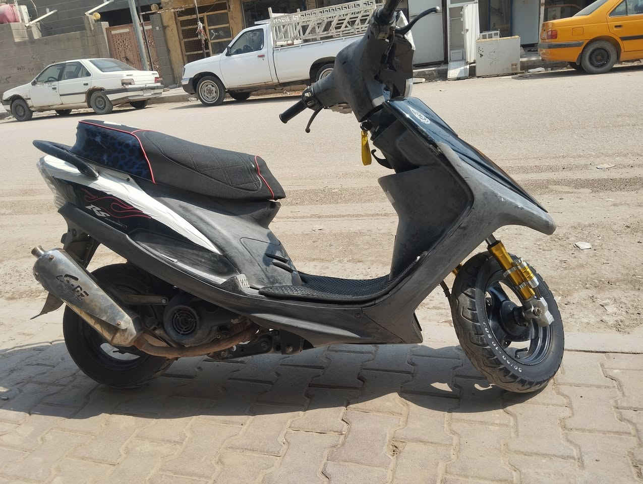 هدراجه ماكس عدله نضيفه مجفته مره وحده غراض اصليه مال تفصيخ ع فحص دراجه كامله سلف هندر كهربائيات من كلشي السعر خاص او تواصل ع رقم*********** او مراوس مع فراشه وفرق
