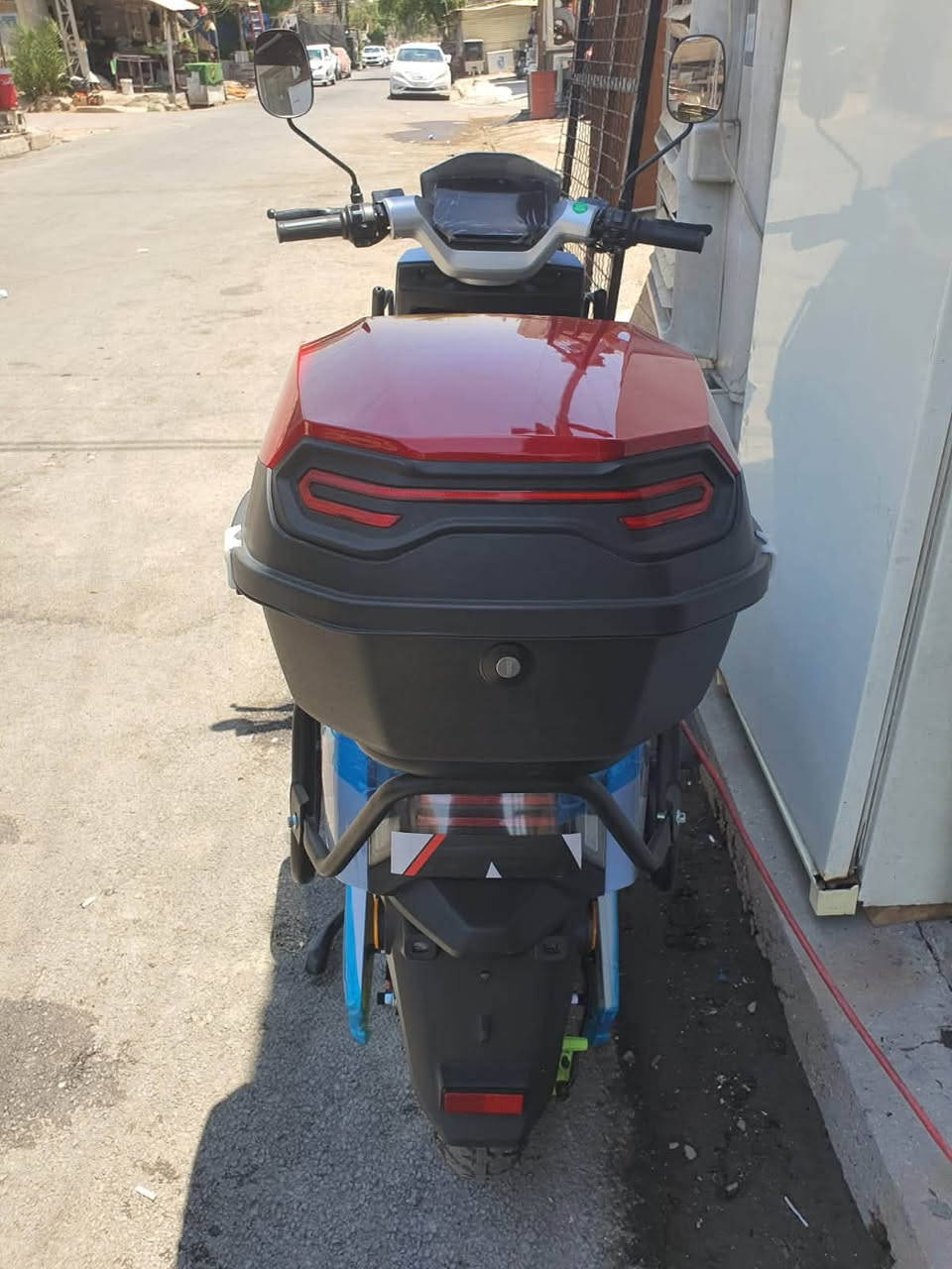 سلام عليكم البيع دراجه شحن ست بطاريه ستخدام قليل سعر 950 بي مجال  رقم صاحب دراجه*********** عنوان بغداد البياع
