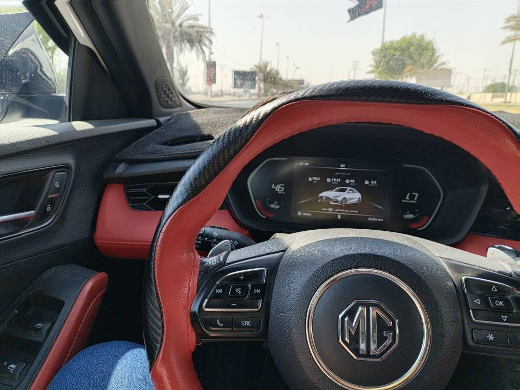 Mg gt 2023  لاكجري اعلى فئة رقم بغداد انكليزي باسمي 
قطعتين تبريد
رادارات 
كاميرات محيطية 360 درجه
بصمه دخول 
كشنات جلد لونين وتحكم كهرباء
مري شفط فتحه سقف
مكفولة عام فقط بارد بخشم البنيد من الاعلى 
اطارات مشلن 
ماشية 80 الف 
كير طيارة
اقتصادية جدا زمحرك تيربو رياضي وكير DCT 8 نمر
عليها عازل حرار للجام وكماليات الجيتي كلها مشدوده  سيارة كامله ع اخر حبه والحقيثة احلى من الصور وتختلف عن ال25 الوارد الصيني هاي وارد خليجي مال شركه الي حاب يستفسر وشراي يتصل واهلا وسهلا 
مكانها كربلاء 
*********** بغداد, العراق
