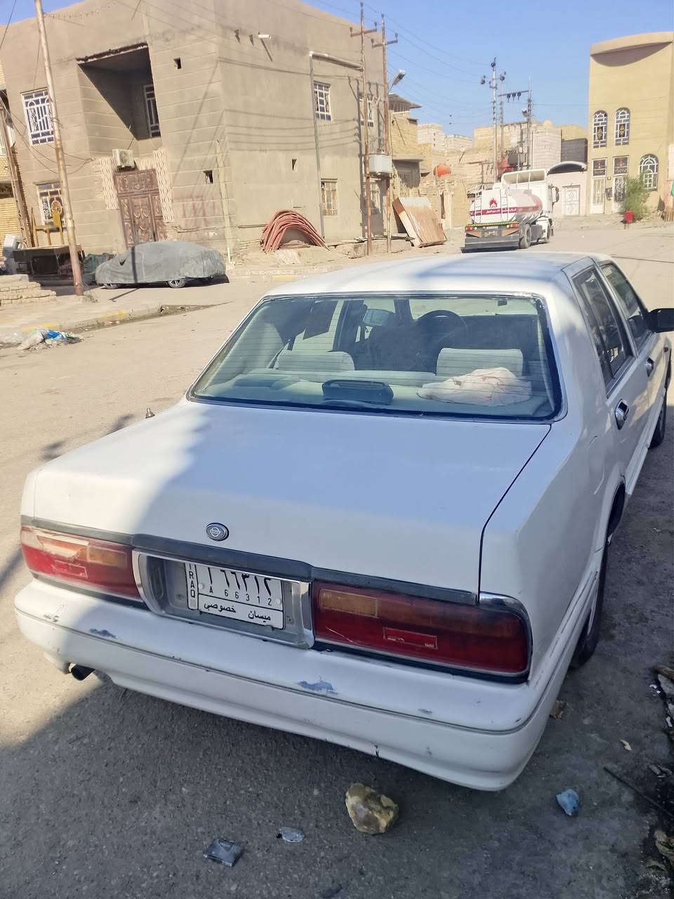 السلام عليكم نيسان سدرك 2001 الاماني ميسان  سنويه 2027 مداور ثاني يوم مكينه وكير ابلاد كير عادي تبريد شغال نقص حداديه وتريد اشويه ترتيب السعر 40 وبيه مجال مكان الناصريه مدينة الصدر رقم ***********
