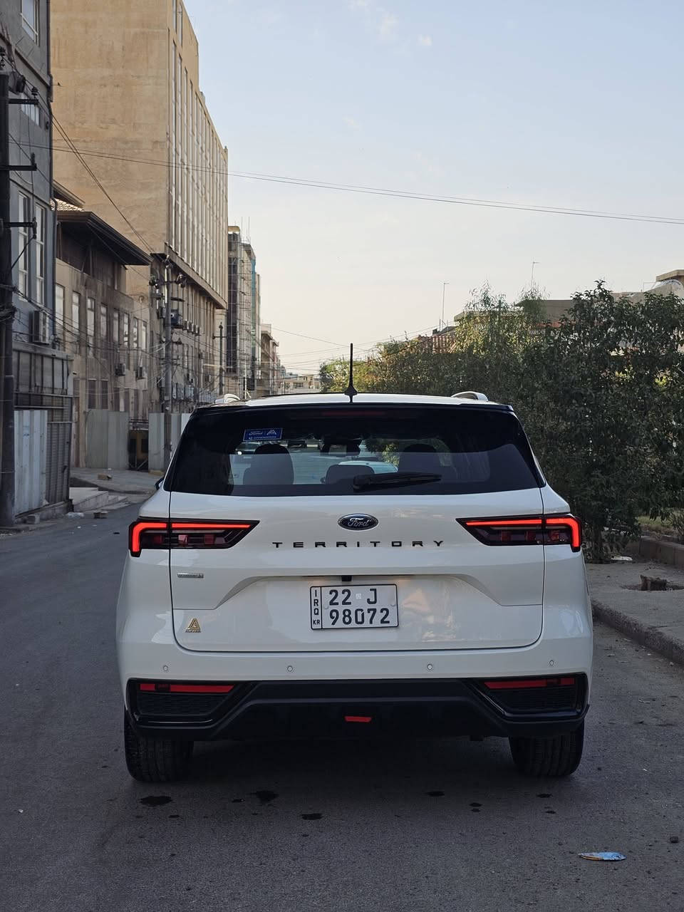 Ford Territory 2025
فورد تيريتوری  ٢٠٢٥

مواصفات Dark Edition اعلي فئة مواصفات 
وكالة خليجية
فول فول مواسفات

کلین تایتڵ بدون سبوخ بدون بارد بدون شغط.
مكينة ٤سلندر+توربو حجم ١.٨لتر
ماشية 35.000كم فقط.

السيارة بعدها علي وضع الوكالة
و باقية بالضمان دهن و فلتر مجاني من الشركة
السيارة كلش حلوة و نظيفة

السيارة رقم اربيل الدولي سنوية جديدة 2030و بأسمنا
مكفولة من كير و محرك و كهربائيات

و ب سعر(250$) ورقة و بيها مجال

مكان السيارة
(سلیمانیە)
***********
