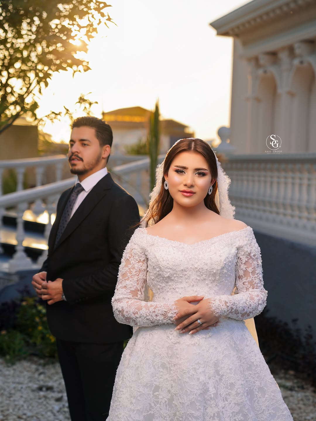 Said Group 
Makeup @classy.beautypalace 
Dress @_rawan.moda 
Location @s.gardeen 
Information:***********

نص مكتوب في الصور:
- SG SAID GROUP PHOTO AND VIDEO