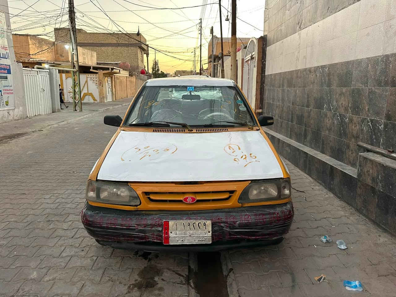 من رخصت الادمن المحترم.سلام عليكم للبيع سايبه موديل ٢٠١٢ دشبول نفخ مكينه بيه بخار قليل كير جديد كهربائيات شغاله دواخل نضيفه وجاهزه الكشر شوفت عينك السياره نضيفه وحلوه مال شغل السياره ماواصل راعيه اتكفلك سرقات وطلب عشائر رقم الماني سنويه عضم شواصي معمره السعر٨ ورقات وبيه مجال للشراي مكاني نجف للاستفسار ***********
