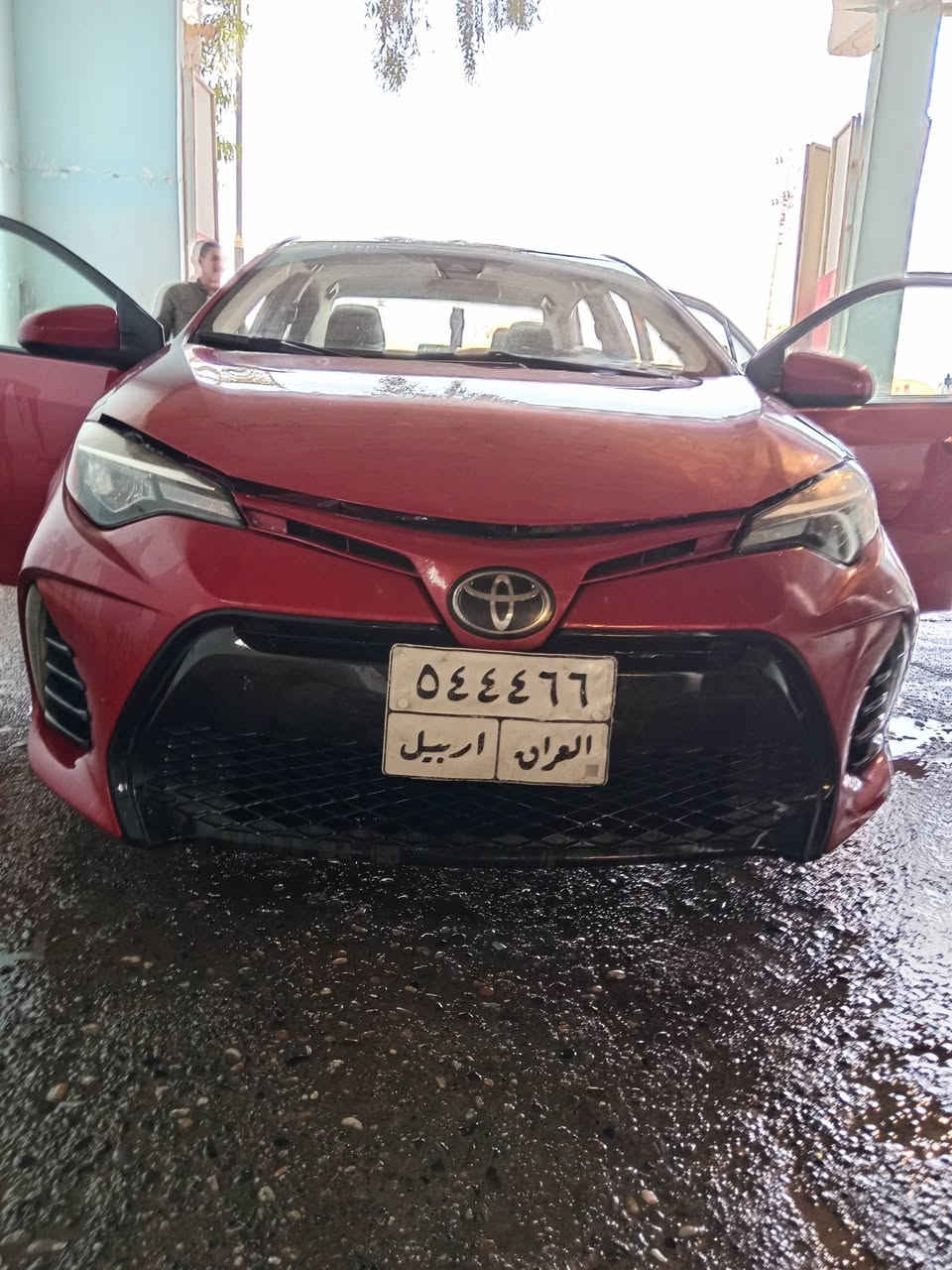كورلا ١٧ LE شرط التحويل ضرر جاملغ الخلفي جهت السايق صبغ بدون دواخل وبيها بدايت البونيد بارد بدون ايرباكات سعر 120 وبيها مجال عنوان كركوك ***********
