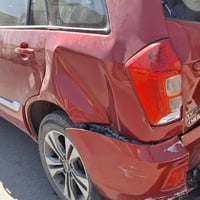 تيكو 18 صاربيها حادث الجنطة والباب الخلف السائق والجنطة ما ينفتح واا 7...