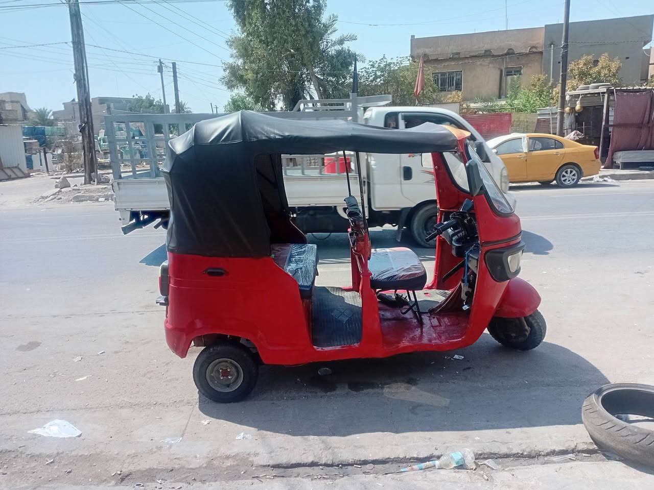 موديل ١٨ شدخو مكينه ٢٠ تكتك جاهزه كل نقص مابيه سعر ٢٣٠٠ مكان البياع شرطه الخامسه ***********
