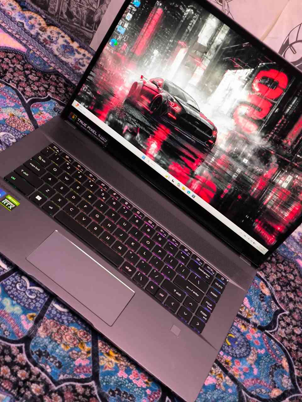 MSI  
المعالج: Intel Core i7-11800H (الجيل 11)

الشاشة: حجم 16 بوصة QHD+ (2560x1600) تردد 120Hz، أبعاد 16:10، تدعم اللمس (2K)

كرت الشاشة: NVIDIA RTX 3060 (6GB GDDR6)

الذاكرة (RAM): 32GB 

التخزين: 1TB SSD NVMe M.2  

كيبورد RGB اكثر من مليون لون

الموقع: بغداد

للتواصل (واتساب حصراً): ***********
