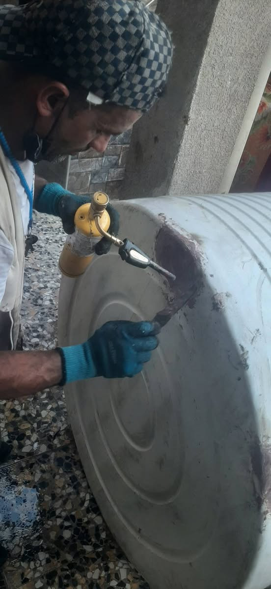 مصلح خزانات في الزبير اجيك للبيت ، بسعر مناسب و ضمان شهر ، خزان مثقوب او مكسور ، يرجع جديد ‎***********
