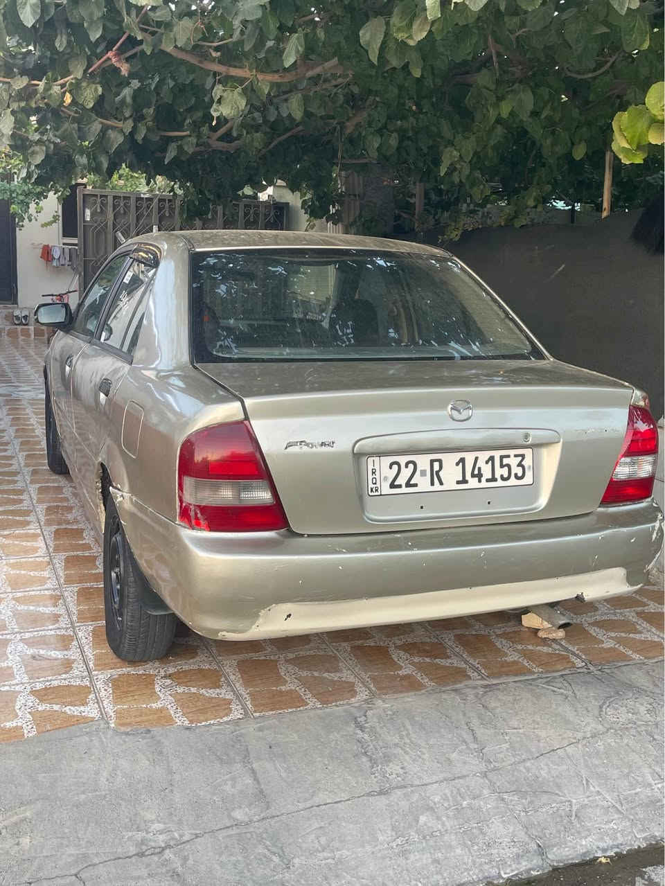 مازدە ٣٢٣ ٢٠٠١
تەکسیە کرایتە خسوسی 
گیڕ و مەکینە و بڕاوە و بەناوکردن بەشەرتە 
تەبرید ئیش دەکات بەس فریزەری پێویستی بە خاوینکردنەوەیە
رەقەم و سەنەوی هەتا ٢٠٣٠ نوێیە 
هەزەی بەسەر چووە 
سیعری ٣٣ مەجالەکی تیدایە 
ژ.م / *********** أربيل, العراق
