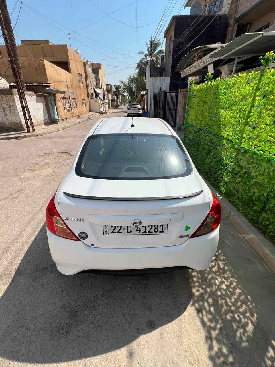 للبيع سني هندي مديل 2016 كفاله عامه بيه بس جاملغ امامي صفحت اليمنه مبدل بدون حادث كير مكينه جدد تبريد ثلج صدر امامي خلفي جديد تخم تاير (مرشلون) مدوشمه ارضيه وكشنات وسفاري باتري جديد منضومه بانزين كله جديده 
رقم اربيل هزه جديده سنويه بسمي تحويل ثاني يوم
مكاني بغداد شهداء البياع ***********
السعر 87 وبيه مجال
