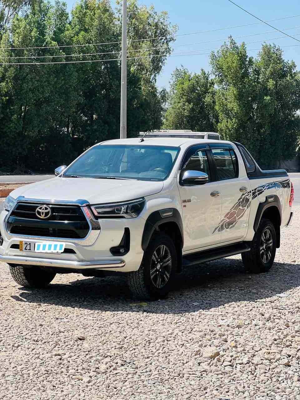 للبيع هايلوكس TRD2022رقم سليمانيه كفاله عامه بوضع الشركه  فول مواصفات ماشيه 135 العنوان بابل الشوملي ***********////***********

