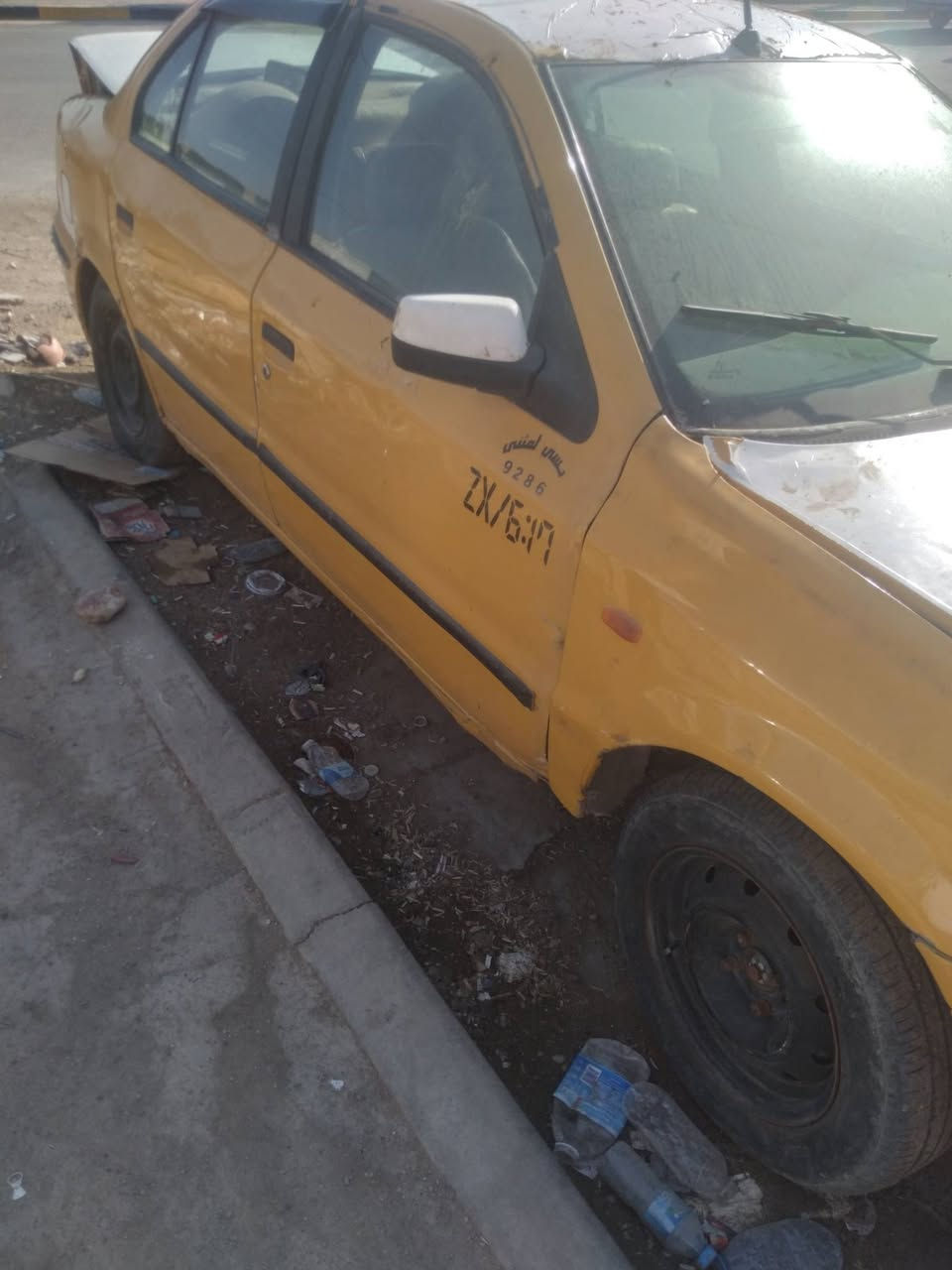 سمند للبيع موديل ٢٠١٠ رقم مثنى سنويه تفاصيل ابيع هلموجود اتعهد سرقه وعشائر فقط سعر هاتف*********** سعر ١١ورقه مكاني بغداد.
