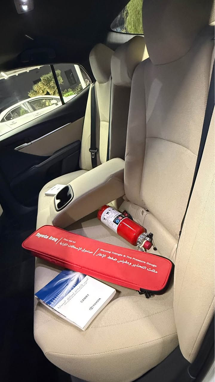 CAMRY LE 2026 📦
‎کامری ٢٠٢٦ مواسەفات خلیجی سفری شەریکەی ساز بەنزین تەنها (٥،٠٠٠)هەزار  کیلۆمەتر ڕۆشتوە  ‏‎
مواسەفات
🔹 سڵاید 
🔹بەصمە 
🔹ڕاداری پێش و دواوە
🔹 شەحن مۆبایل 
🔹حاسەی پێش و دواوە
🔹 شاشە گەورە 
🔹کوشن کارەبا      

بێ سارد بێ بۆیاخ بێ شوخت

سعر :٢٨٤ مە عا مە لە 
ژ.م  *********** السليمانية, العراق
