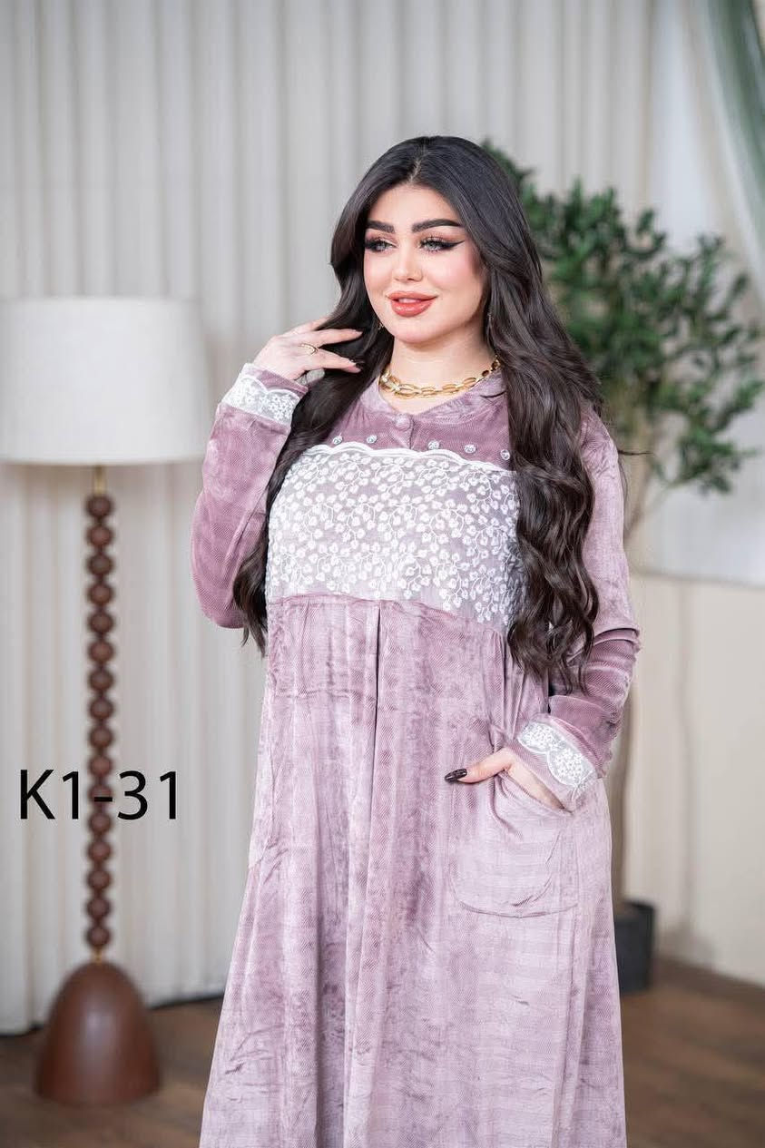 دشداشه مخمل • جاكار تونسي • مقاسات L-XXXL