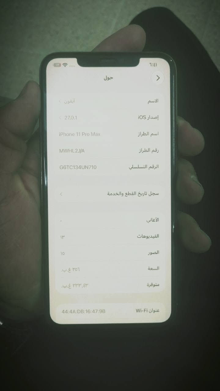 ايفون 11 برو ماكس • ذهبي • ٢٥٦