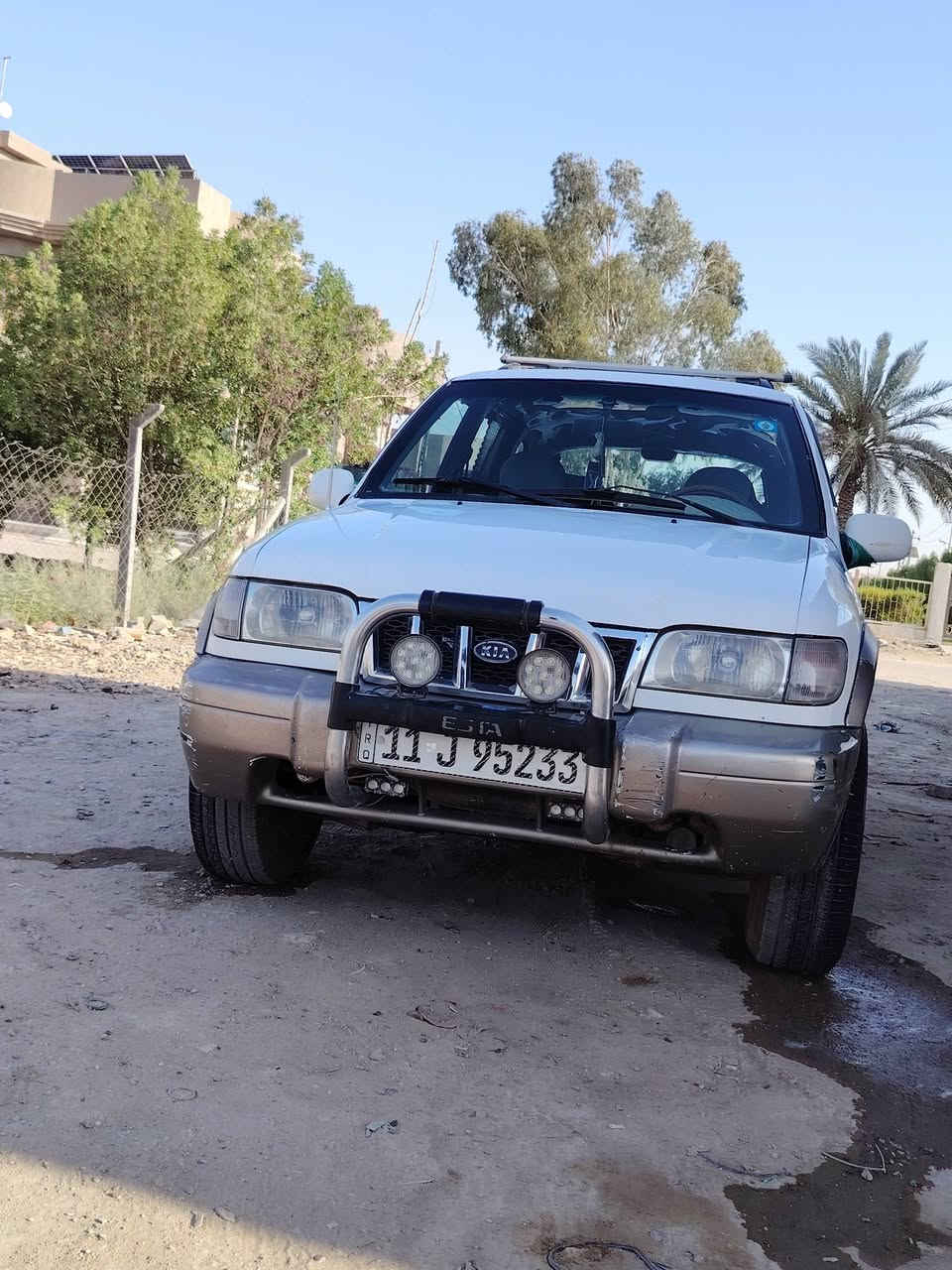 السلام عليكم. كيا سبورتج. موديل 96.رقم بغداد   نكليزي بأسمي. مكينه 2000 مسكر تبريد ثلج. سياره معمره كله جديد تخم تاير جديد حداديه اماميه وخلفيه. جديد. سياره مابيه نقص لو برغي. كامله من كلشي. سياره مال جناي. انضف من صوره تجي وشوف بعينك السعر 50 وبيه مجال بسيط . العنوان بابل الحمزه الغربي. الاستفسار ***********
