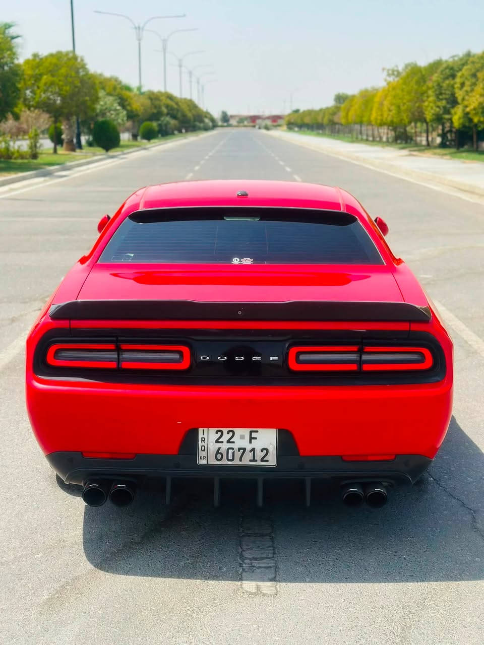 سلام عليكم اخواني
عندي دوج جالنجر
لون ميمز احمر طماطي❤️ 
سياره موديل2019
بيها جامرلخ و ٢مكان صغير سبخ
بدون دواخل بدون ارباك
سياره حيل حلوه ماشالله 
گير محرك تبريد شرط
ماشيه١٢٥ميل حقيقي
رقم اربيل جديد بسمي
سعر رايدها 168مجال
مكان اربيل بلمعرض
واتساب كورك***********
