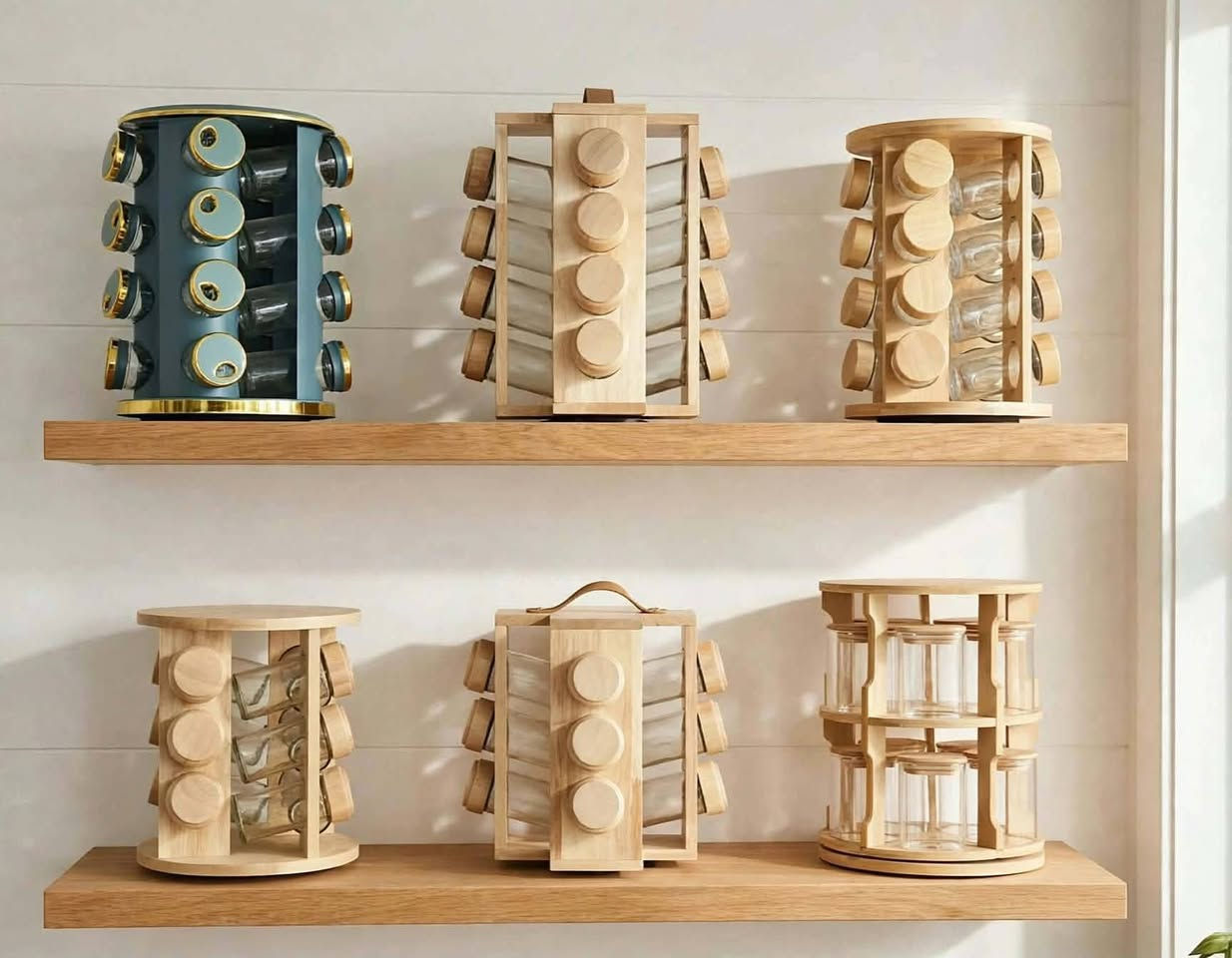 ✨ سيت بهارات✨
مو بس حافظة بهارات… قطعة تضيف نزاكةة وأناقة للمكان🤎

تصميم عملي يخلي العلب مرتبة وواضحة أمامچ، حتى توصلين للبهارات والتوابل بسهولة ومن دون فوضى😰

🌿 يجمع بين جمال الشكل وفائدة الاستخدام💯
✨ يساعدچ تحافظين على ترتيب كل علبة بمكانها😊

🤎 ويضيف لمسة راقية ومرتبة للمطبخ💛.
تفاصيل بسيطة… لكن فرقها كبير بترتيب مطبخچ✨

كل سيت وسعره🦋

متوفر لدى نسق سنتر✨ 💕

للطلب والاستفسار راسلونا على الخاص 

📍 الفرع الأول: كربلاء – طويريج – السوق الرئيسي – قرب مدرسة الخنساء.
📍 الفرع الثاني: بابل – المسيب – نهاية شارع البلدية – مجاور منفذ المسك.

نص مكتوب في الصور:
- سيت علب بهارات فخم لون تركووازي مميز سعر 20 الف
- سيت علب بهارات
- شكل
- سعر 23 الف
- سيت علب بهارات مربع 10 قطع سعر 26 الف
- سير 16 الف سيت بهارات طابقين