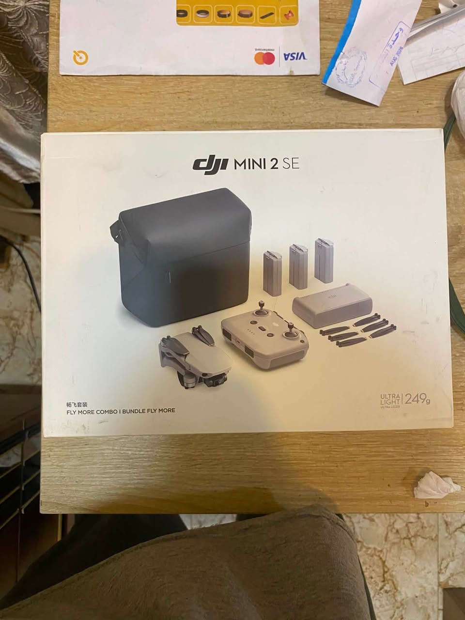 درون للبيع /بغداد/نوع
DJI mini 2 se more combo
جديدة ..مفتوحة فقط لغرض الفحص كاملة الملحقات 
السعر 520$ 
للمعلومات ***********
