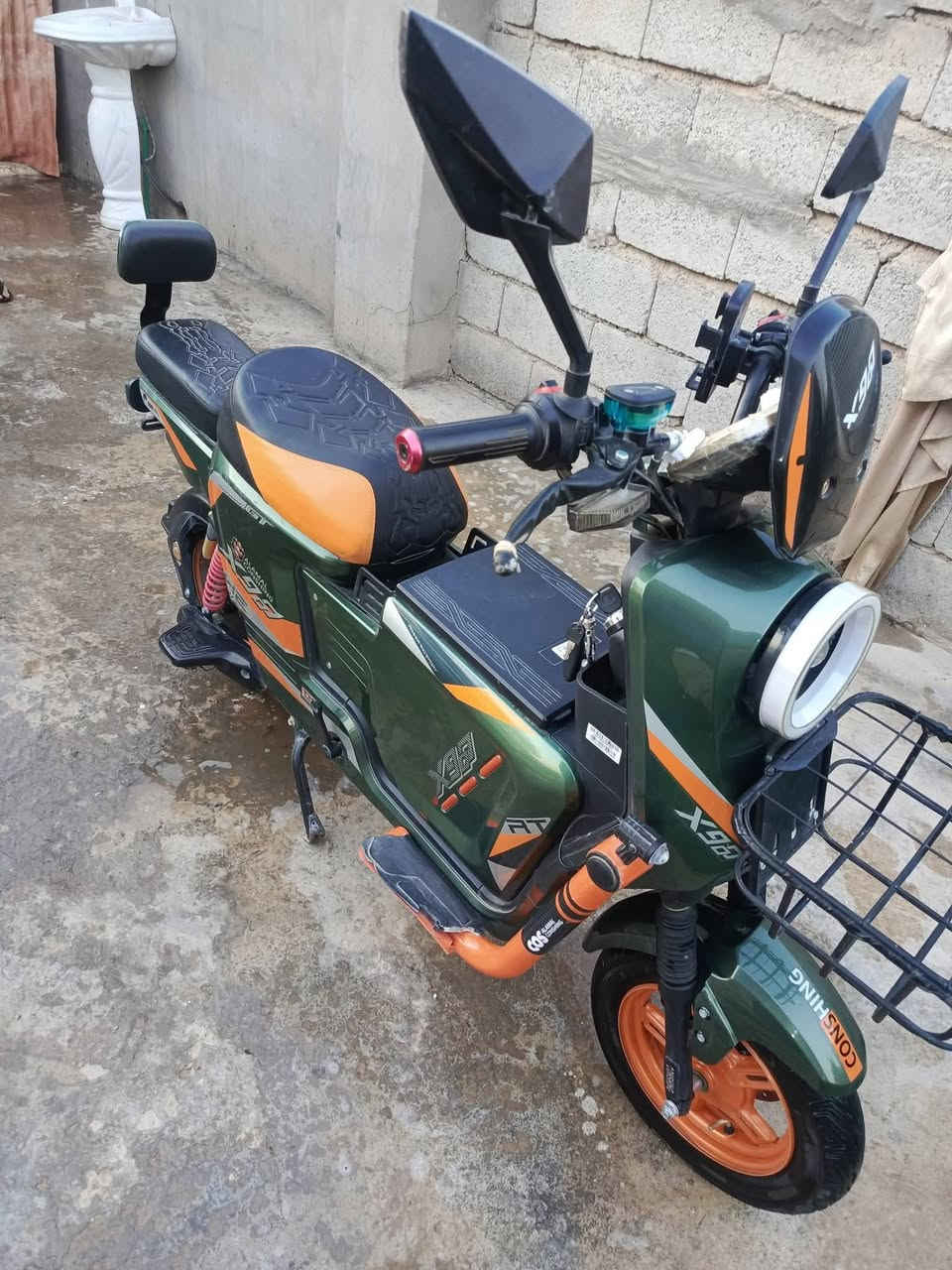 خان بني سعد • دراجة شحن • ٥ بطاريات