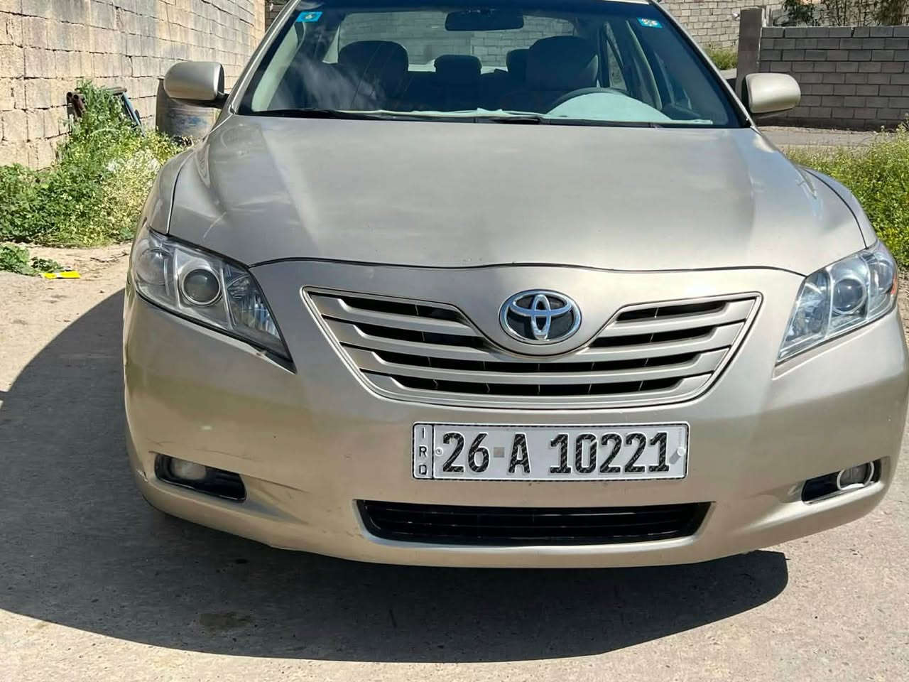 كامري 2007 امريكي
بدون ضرر فقط شبر بارد بالجاملغ الامامي ومصبوغ ليبل واحد برغي مامفتوح بيها شرط 

محرك وكير شرط 

تبريد ثلاجه 

تخم تاير جديد

صدر جديد 

السعر105 بيها مجال بصيط 

للاستفسار ***********
