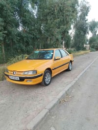 بيجو بارص مديل 18 بيها صبغ اصبعين من لچاملق واصبعين من لباب جهة السايق...