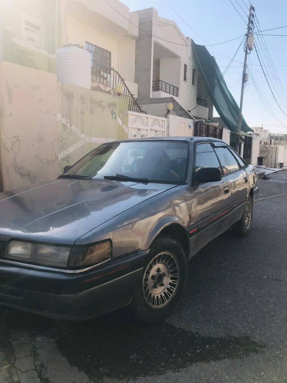 مازده 626 موديل 1990سياره نضيفه كير محرك شرط سنويه لل 2029السعر 35او بيه مجال العنوان اربيل كلك ***********
