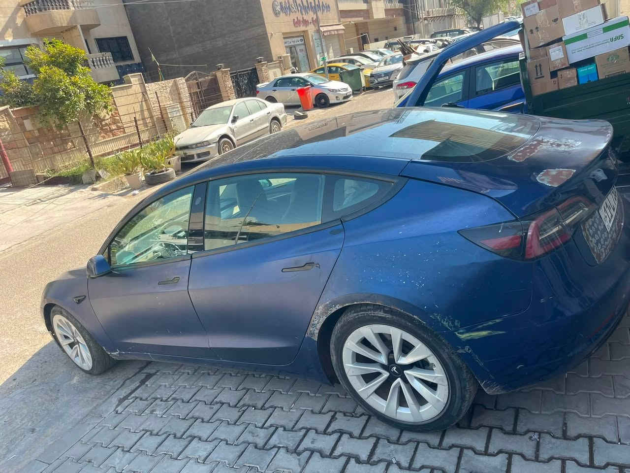 سلام عليكم تسلا 3 مودي 2022لسياره يرادله صبخ وترتيب شوي سعره 98 وبيه مجال ***********
