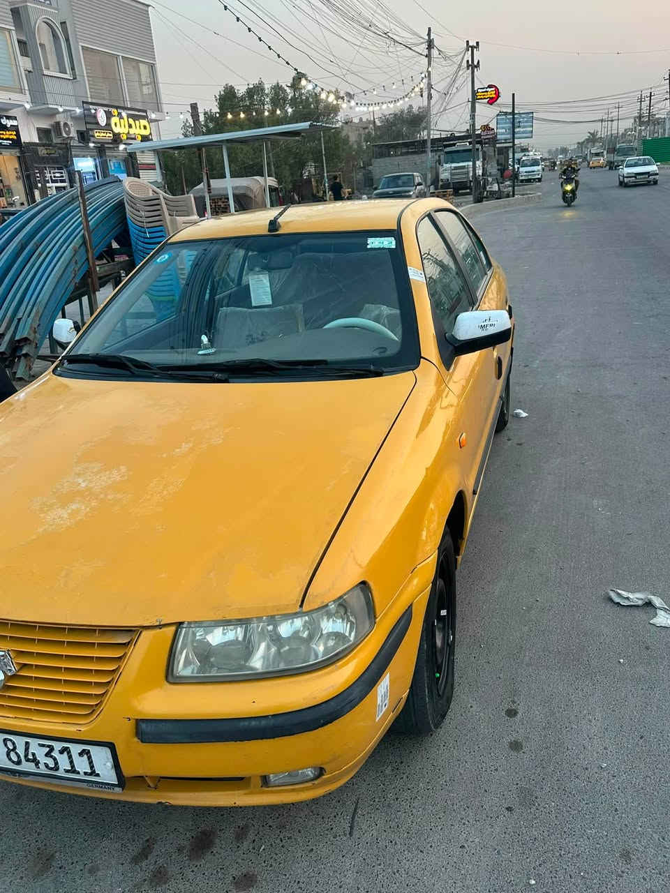 سلام عليكم سمند موديل 13مكفوله مصفر هيئه وغرامات عليه بس 100بسمي تحويل ثاني يوم عنواني بغداد مدينه صدر صدر امام خلفي جديد تبريد ثلج مكينه مكفوله تنقيص تبخير سياره مال بيت مسوي عليه ادامه 180 درجه  هذه رقمي بس بس وتساب ***********

