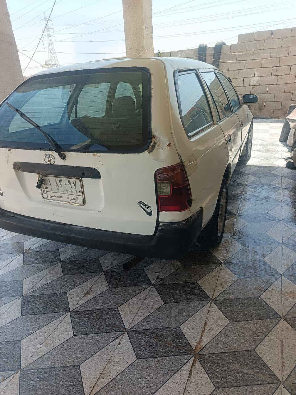 سلام عليكم سياره للبيع كورله ستيشن موديل 94 مكينه وكير خير من الله تخم تاير حداديه جديده رقمه بصره راعيه بالبصره يريد تحويل سعر 27وبيه مجال استفسار *********** العنوان بصره أنا مكلف بنشر
