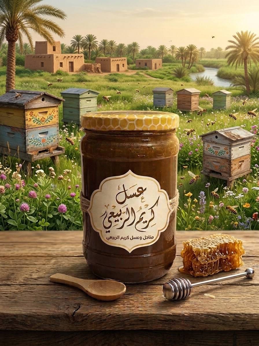 عسل أصلي • ضمان استرجاع • توصيل
