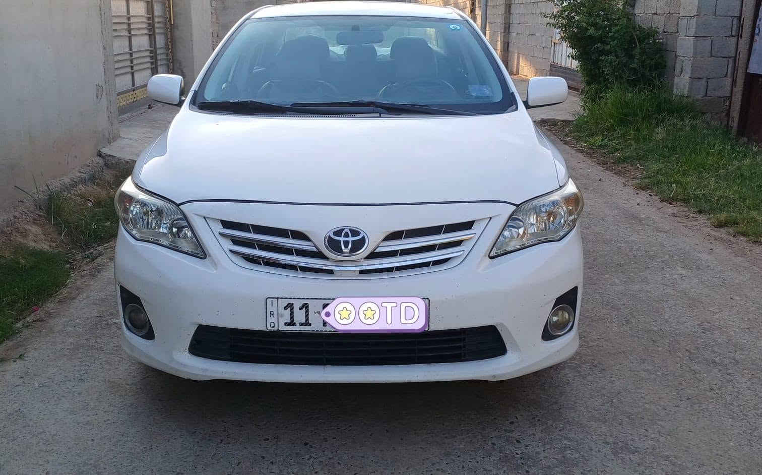 السلام عليكم 
كورلا خليجي 2011  بأسمي رقم بغداد 
انكليزي السيارة على ايدي بيها بعض الملاحظات 
بارد بدون دواخل بالجامرلغ الأيسر اللي كدام السايق 
والبنيد مصبوغ مرشوش رش السيارة في حالة جيدة  تدفئة وتبريد 
وزوج تايرات امامي جديد
السعر 115 وبيها مجال ان شاء الله ***********
