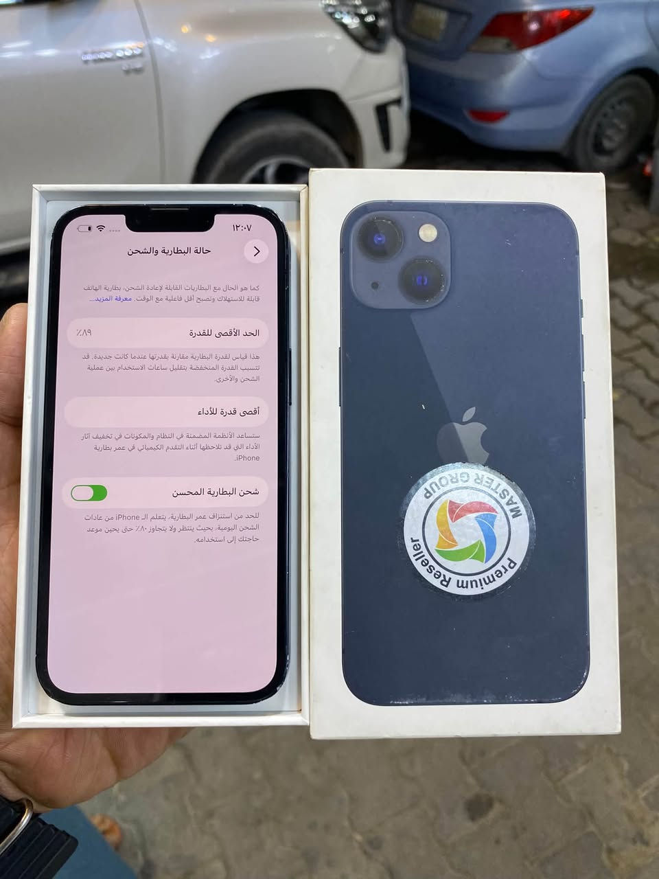 ١٣عادي الذاكره 128 البطاريه 89 ماستر AAA شرق اوسط داخل الضمان فقط الشاصي بي زلوخ

السعر 390 قفل رقمي ***********
