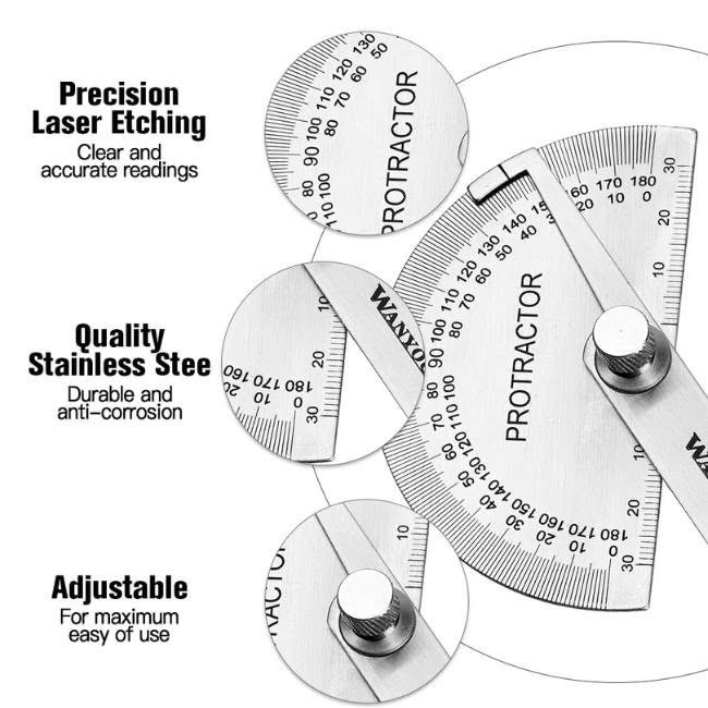 السعر  15الف واتساب ***********

نص مكتوب في الصور:
- Precision Laser Etching Clear and accurate readings Quality Stainless Stee Durable and anti-corrosion Adjustable For maximum easy of use
- 90x150mm