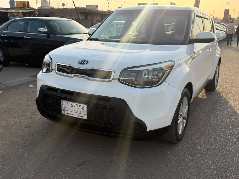 كيا صول موديل ١٦ السيارة جاهزة تحويل مباشر السعر ٩٧ ورقه وبيه مجال صبغ قطعتين فقط *********** السيارة في ميسان
