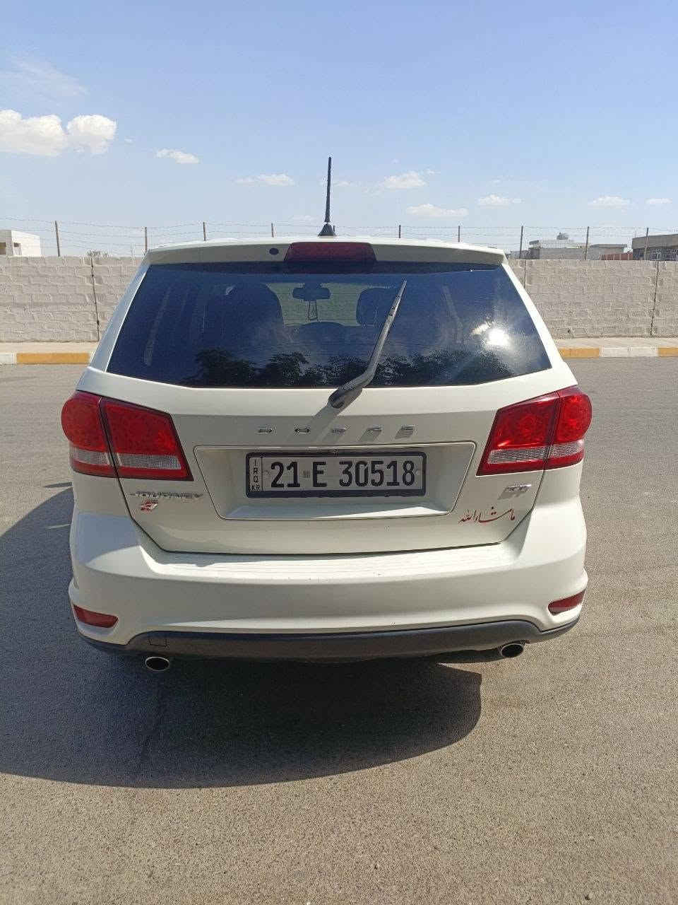 سلام عليكم
دوج جورني 7 راكب للبيع موديل 2019 رقم شمالي دولي باسمي هزه جديده دفتر بانزين باسمي اني حاضر  تحويل بدون وكاله سيارة جاهزه مواصفات فول دفع رباعي السيارة كلها بلادي مابي لا صبغ ولا ضرر ماشيه 82 الف فقط 3 قطع تبريد كير محرك 6 سلندر 3600 حجم المحرك شرط فحص سيارة مابيها اي نواقص سيارة تفحص يلا تاخذ تايرات مصار هواي من بدلته اقل من شهر 

فقط للبيع بدون مراوس السعر 170 ورقه وبيها مجال قليل 

مكاني / كركوك حي الحـجاج رقم / *********** موجود واتساب وماسنجر
