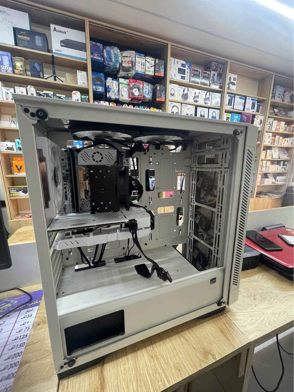 كيس للبيع

E5 : 2680v4

M.b : x99 d4

Ram : 16G 

Ssd : 240G

Hdd : 500G

Psu : 650w

Gpu : Rx 580 8G

Case : deep cool 

السعر 365 الف

*********** 

توصيل جميع المحافظات متوفر دهل اوران, واسط
