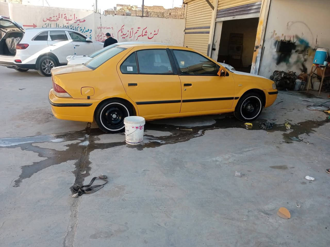 السلام عليكم سمند موديل ١١ مصفره هيئة وغرامات للبيع او مراوس مكينه كير تبريد ثلج تخم تاير كهربائيات حداده غرفه سيارة حلوه وجاهزة تحويل ثاني يوم عنوان نجف سعر ٢٥ هاتف ***********
