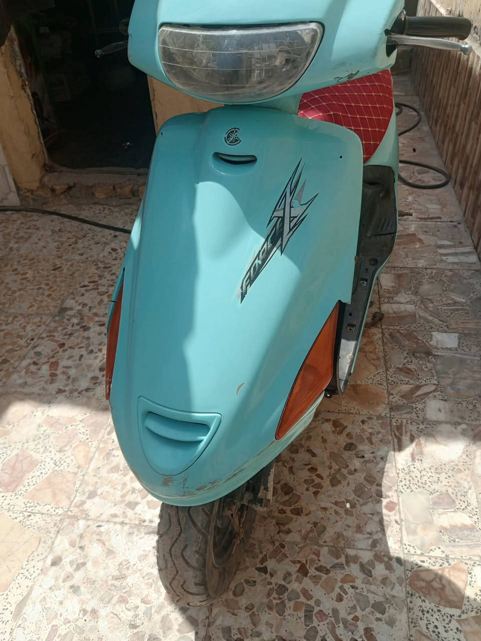 السلام عليكم 
دراجه فراشه 140 للبيع
كهربائياتها كله شغاله 
شلعه ومعدل 
السعر 250 وبيها مجال حك الجيه 
بابل القاسم للاستفسار ***********

