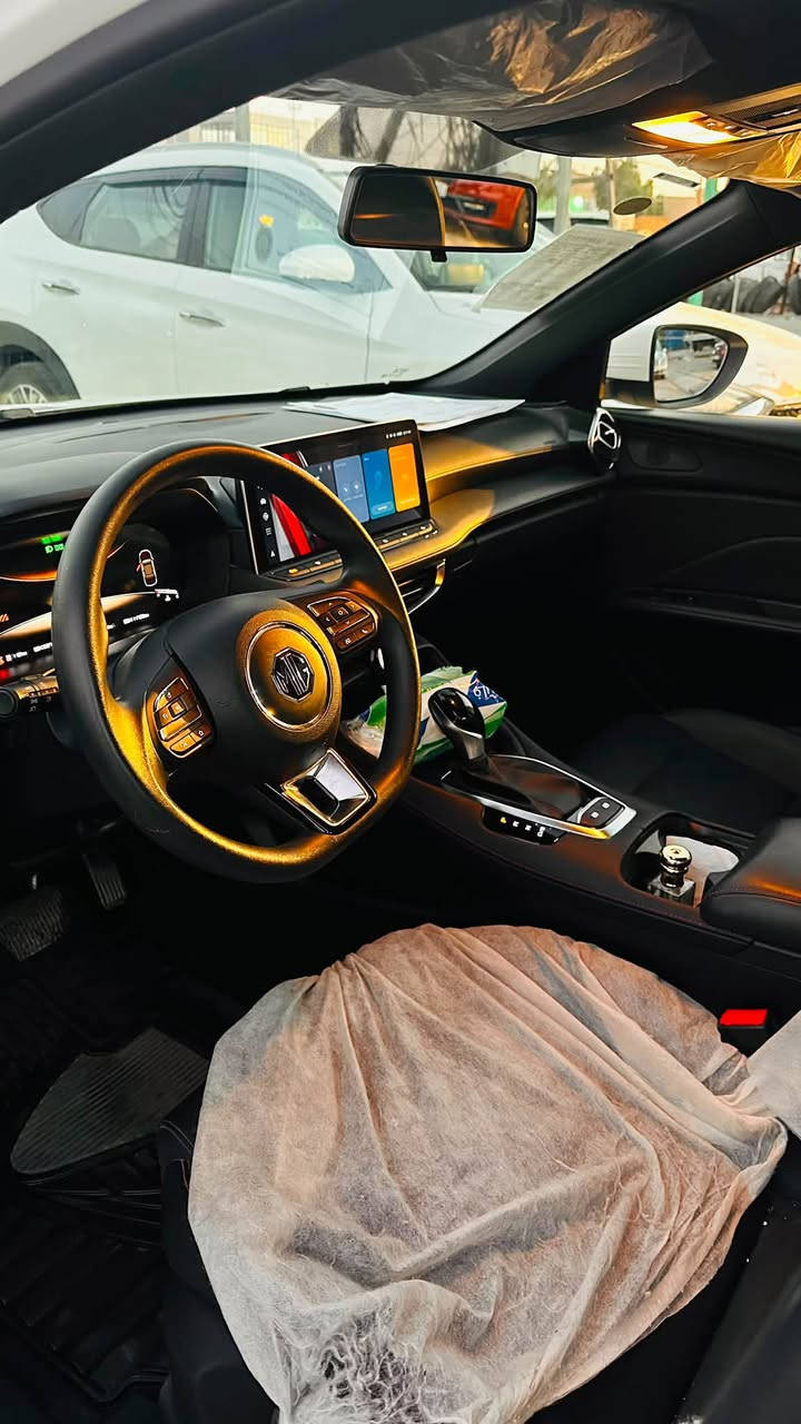 Mg 5 GT 2025
المواصفات:
سلايد روف
بصمة
كشنات جلد 
شاشه اكتف
السياره مكفوله كفاله عامه جديده جدا
ماشيه 16 الف
رقم اربيل بأسم شركة
السعر 120 وبيه مجال قليل
مكانه النجف الاشرف
***********
